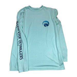 Men's Kevin Bryant Collection Port St Joe Long Sleeve Tshirt Sz S Dolphin Marlin
